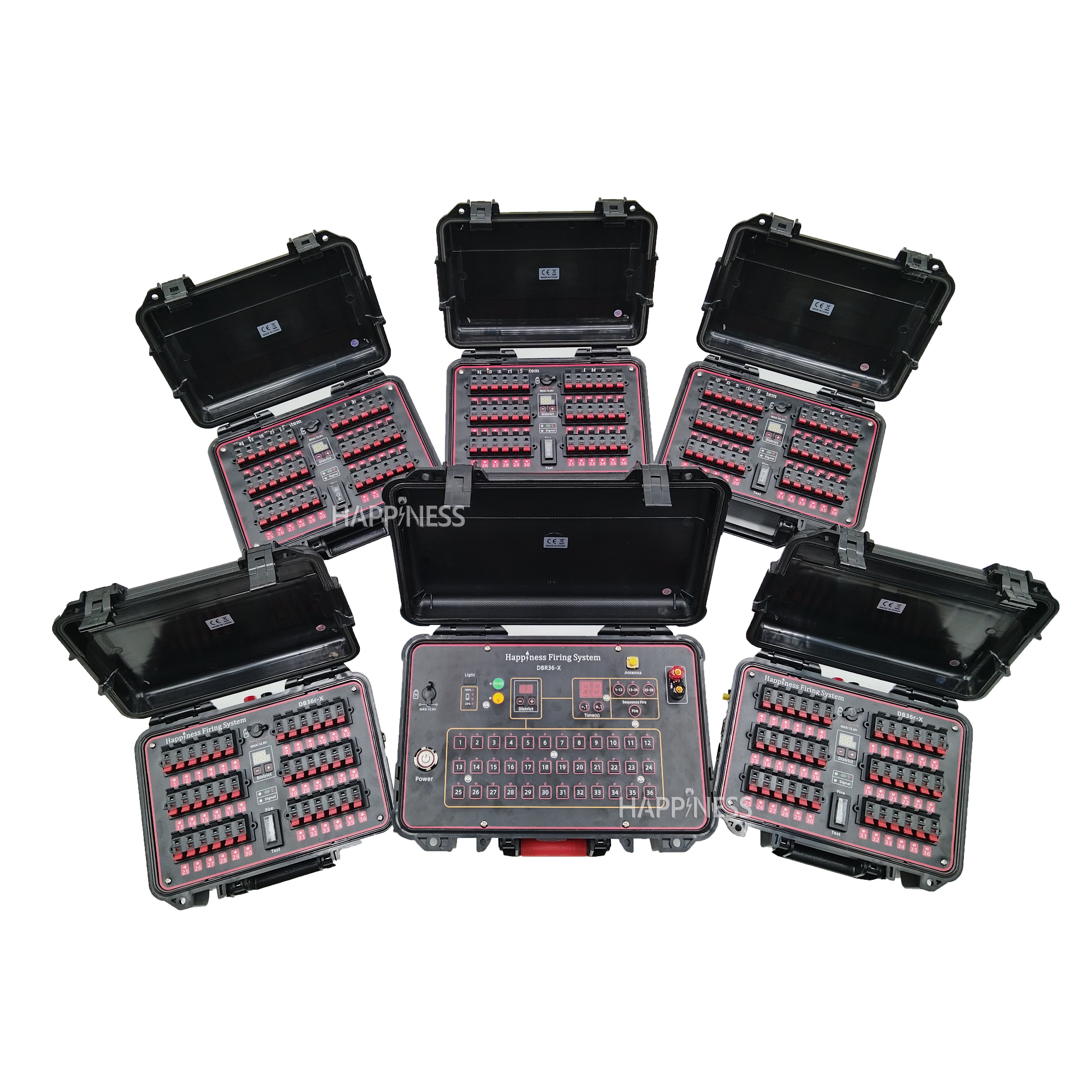 36-360 Cue Remote Control Fireworks Firing System Professional Programmable Pyro System