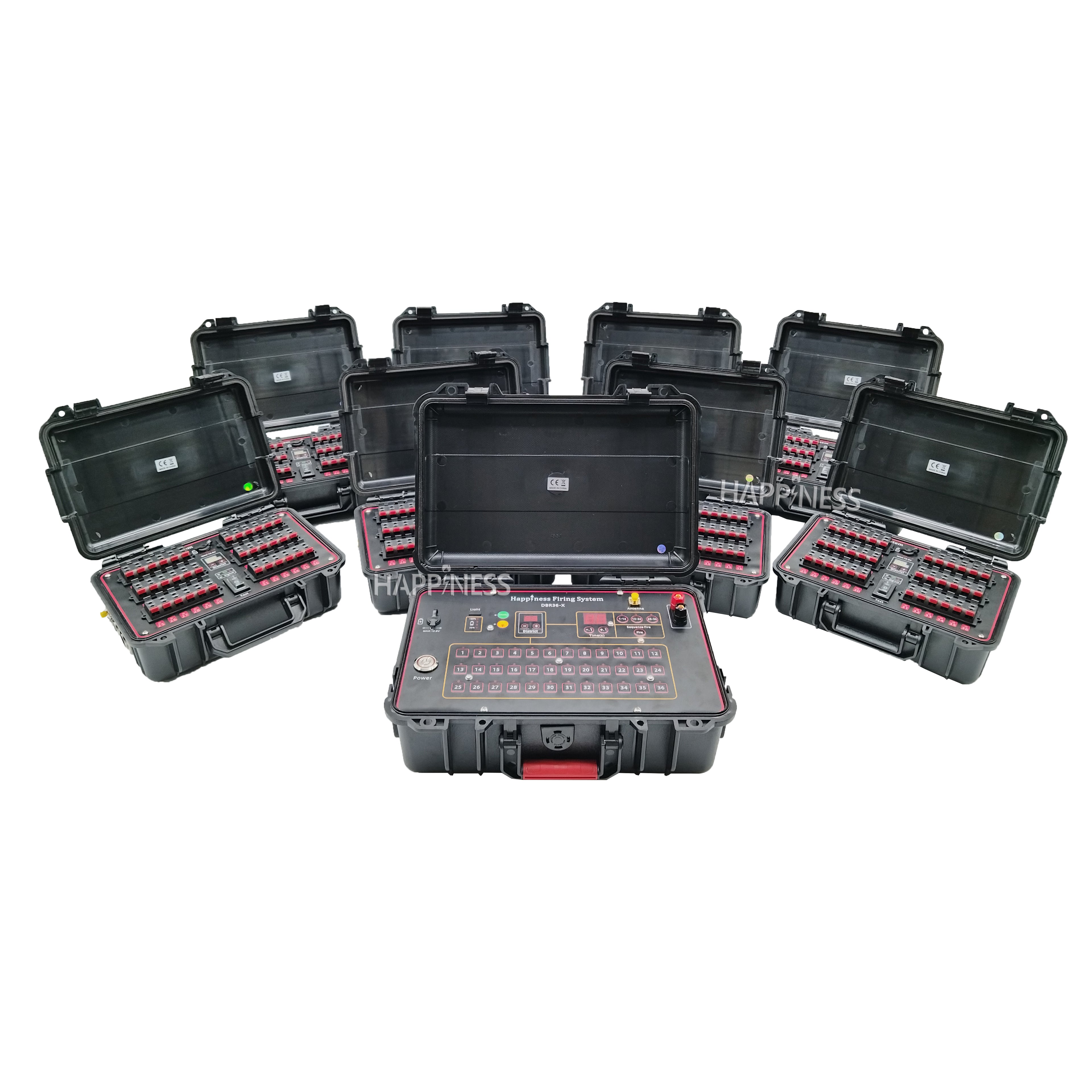 36-360 Cue Remote Control Fireworks Firing System Professional Programmable Pyro System