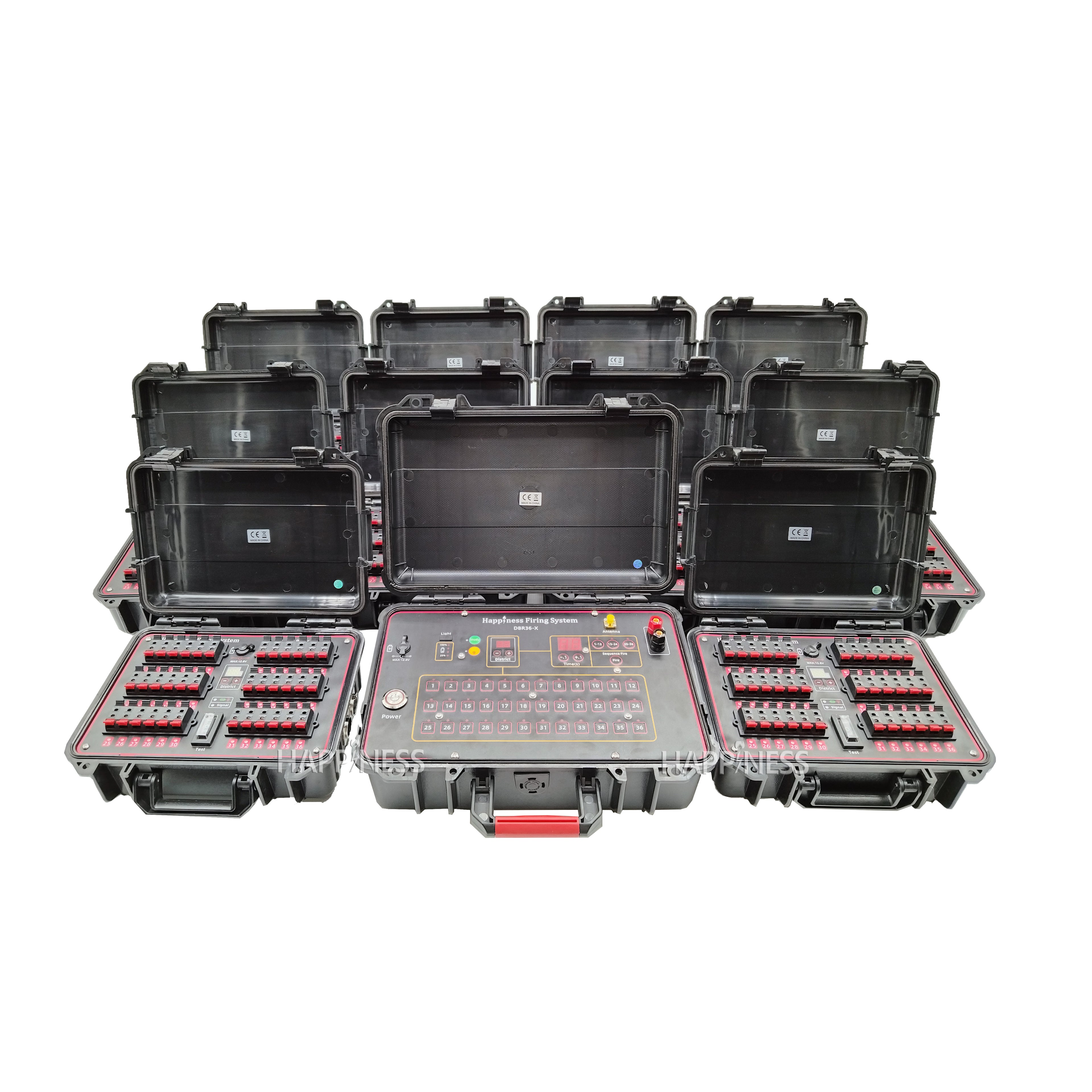 36-360 Cue Remote Control Fireworks Firing System Professional Programmable Pyro System