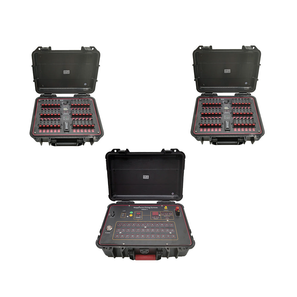 36-360 Cue Remote Control Fireworks Firing System Professional Programmable Pyro System