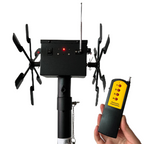 rotating fireworks machine