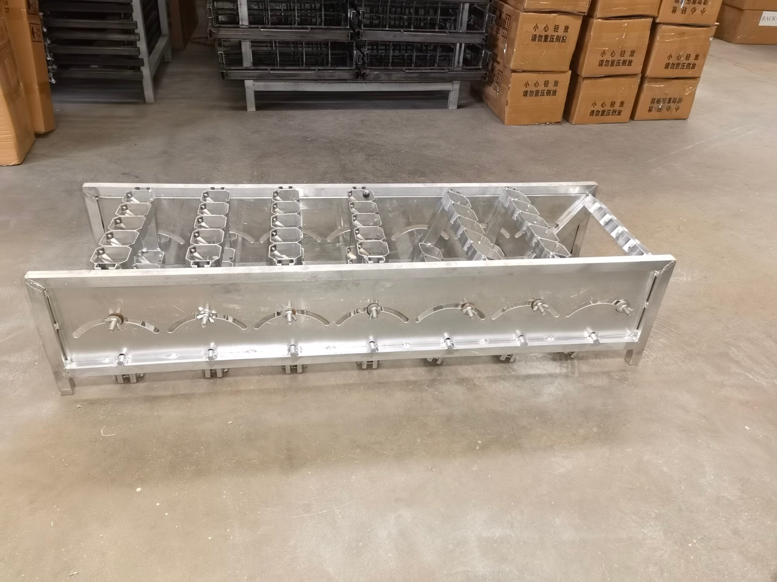 2" 35-shot Aluminum Roman Candle Fireworks Stand
