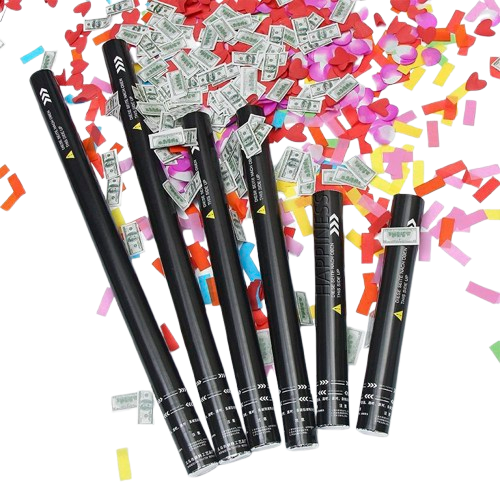80cm Electric Metallic Confetti Cannon