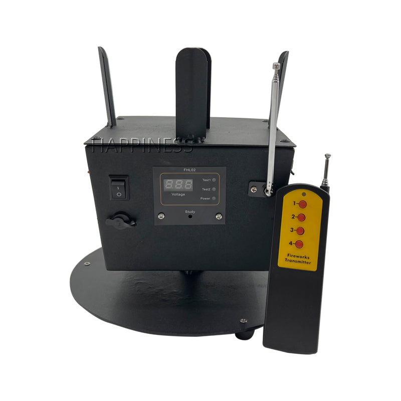 rotating fireworks firing system